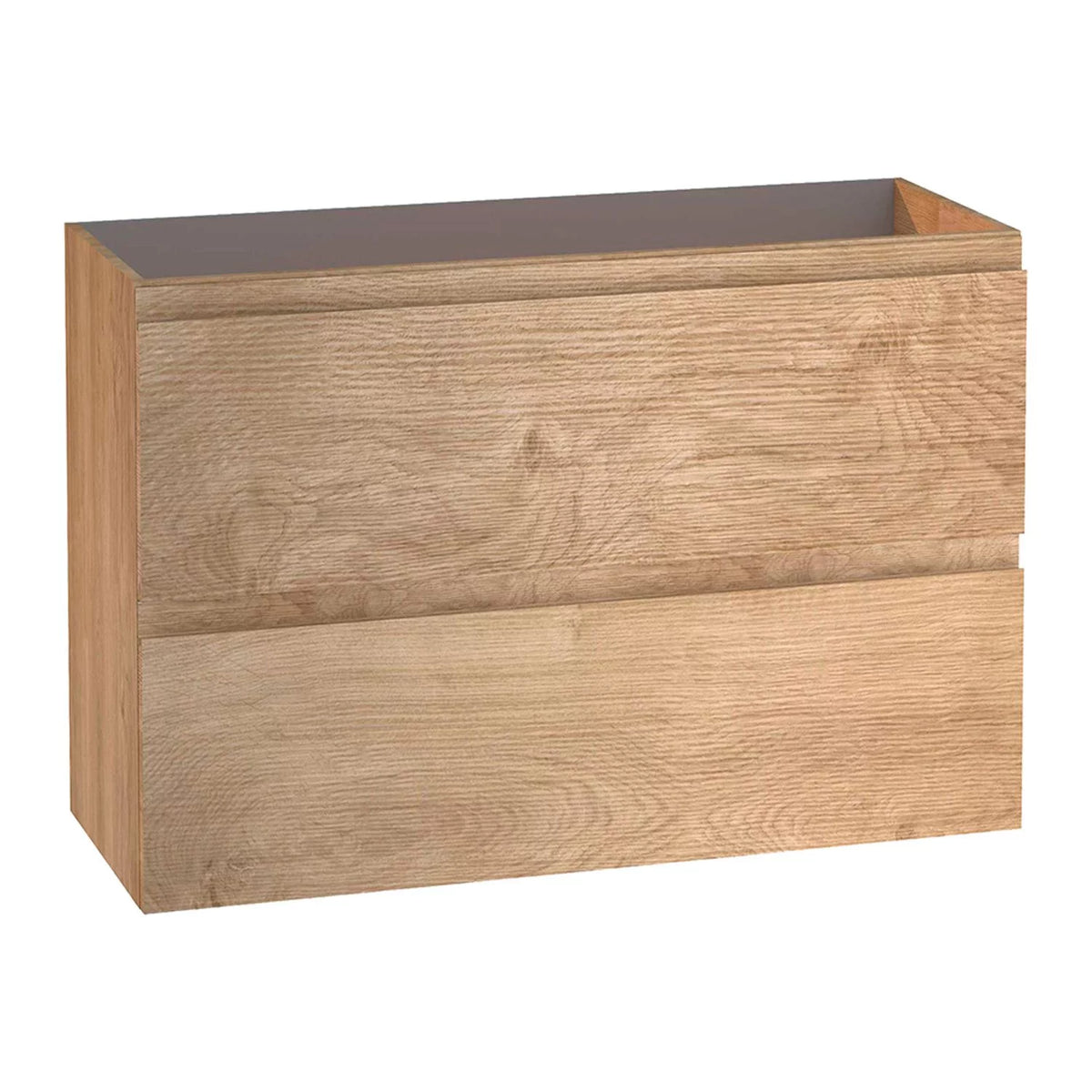 Oak Engineered Wood Single Vanity Cabinet A5255