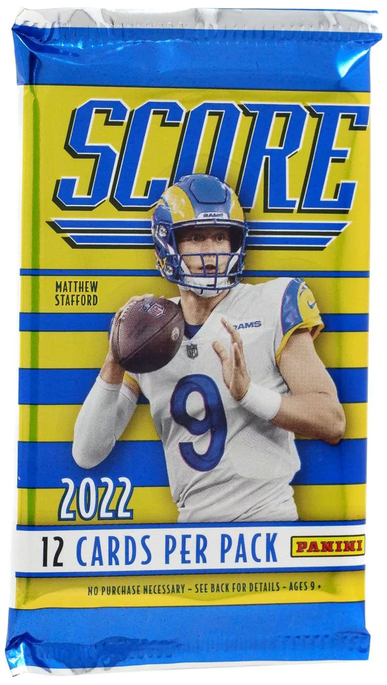 2022 Score Football Trading Card Box (24 Packs) X933555