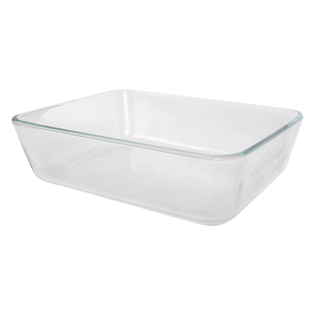 Glassware with 3-Cup, 6-Cup, and 3qt Red Lid K576981