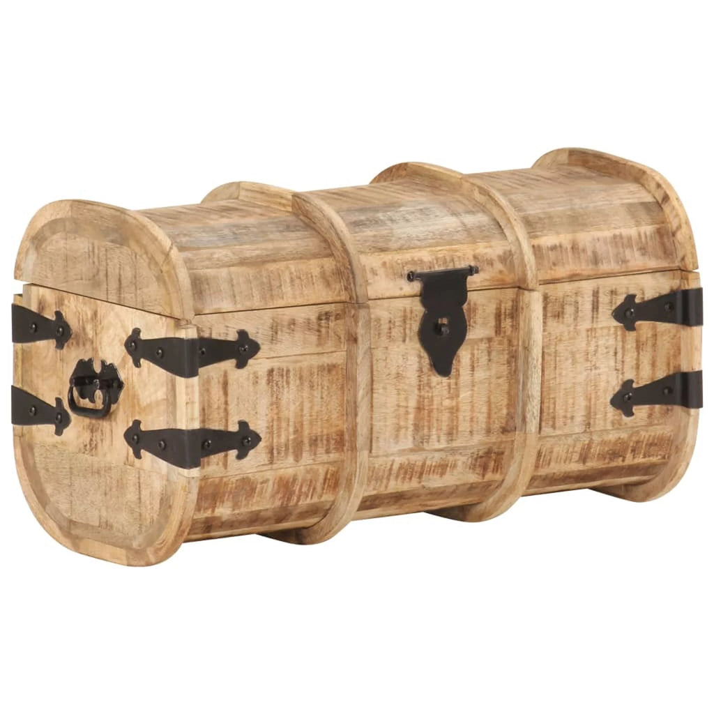 2 Piece Mango Wood Storage Chest N358
