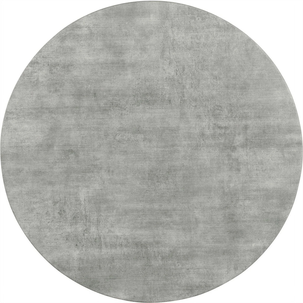 Modern Wood Round Coffee Table with Hairpin Legs in Gray G831