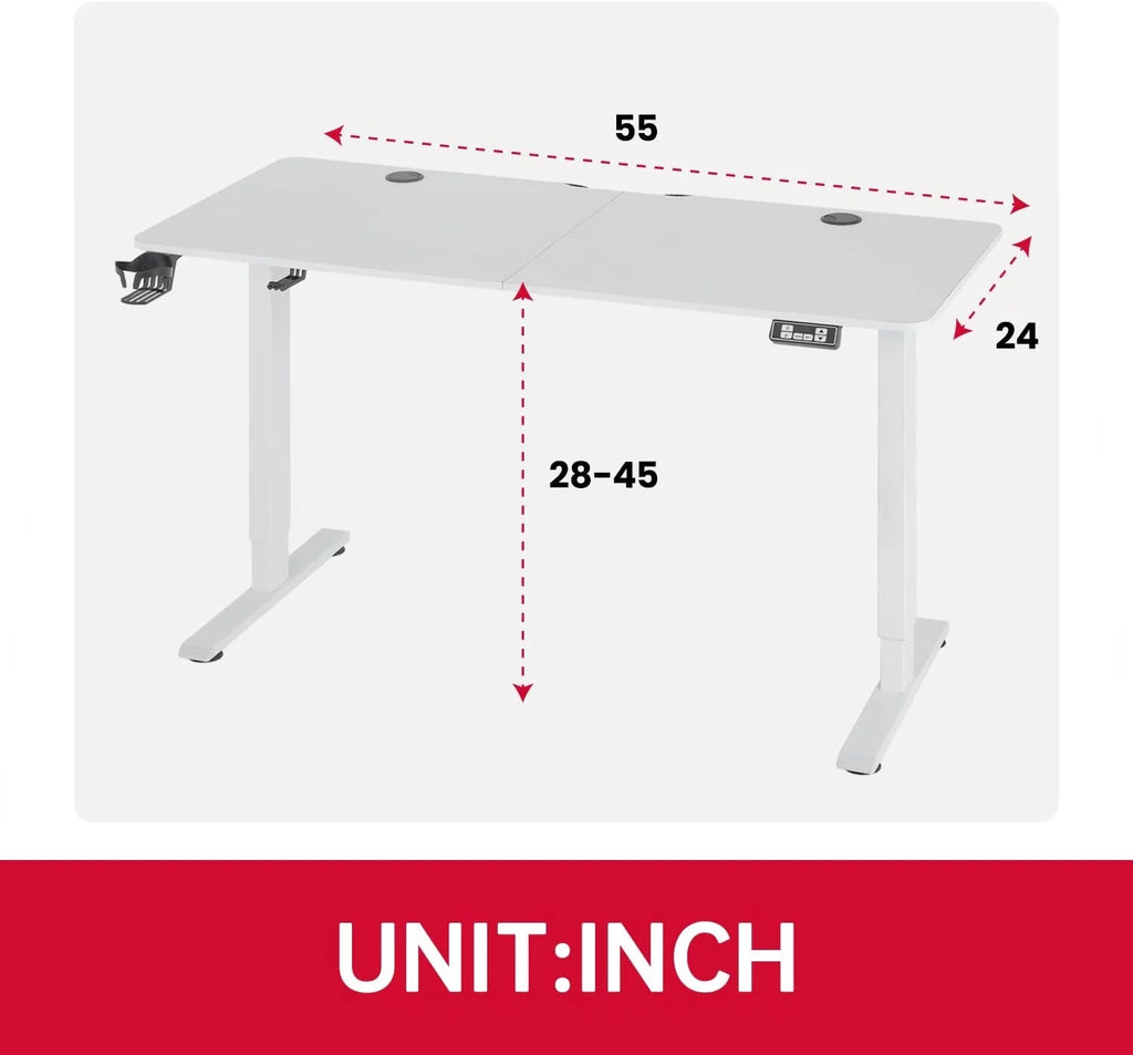 55 inch Electric Adjustable Height Standing Desk G937070