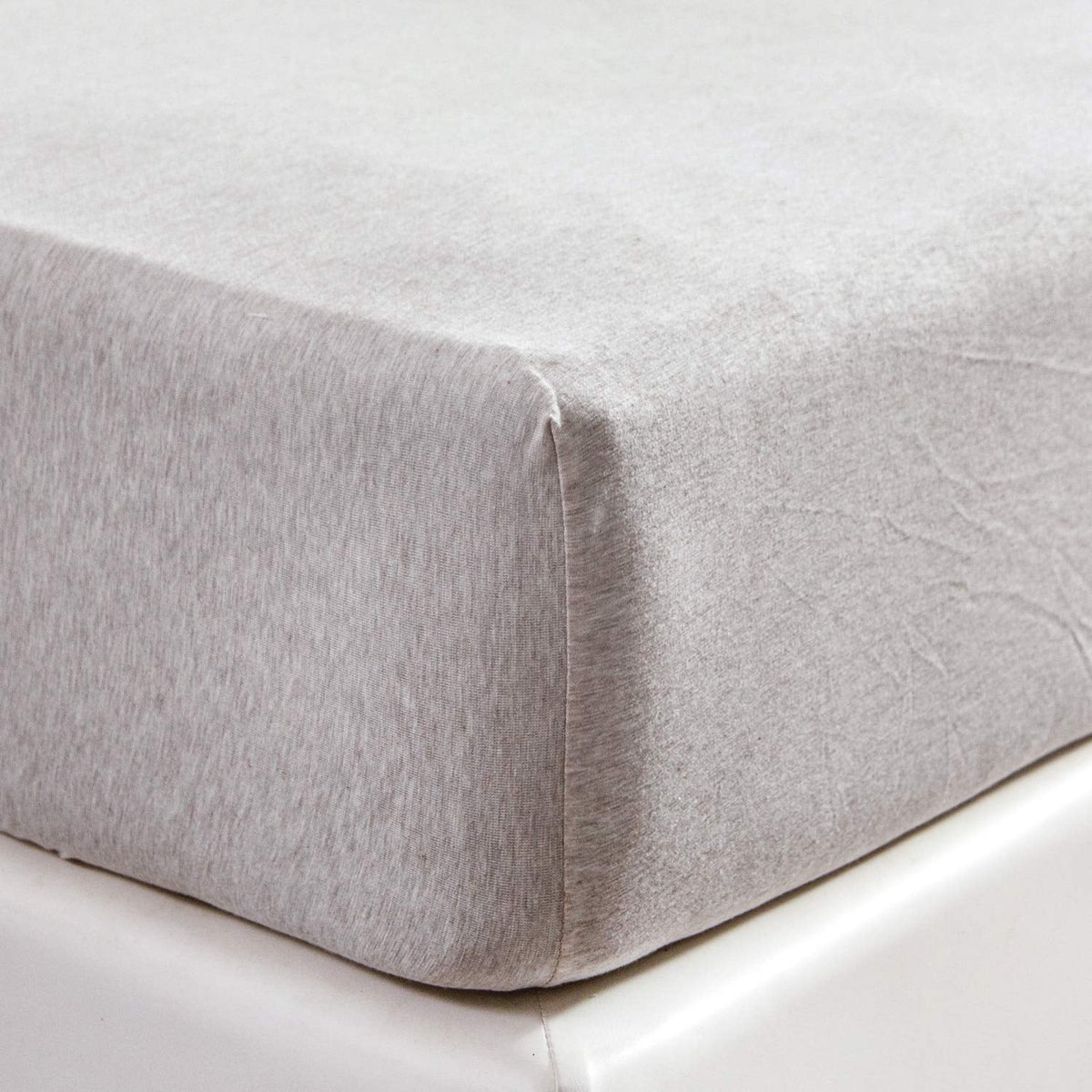 Jersey Knit Cotton Fitted Bottom Sheet King Size K746