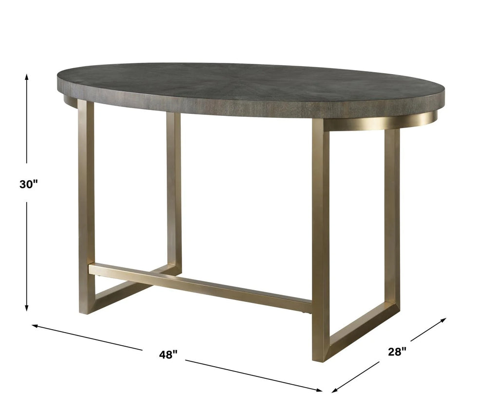 Oval Desk 30 Inches Tall 48 Inches Wide S61790