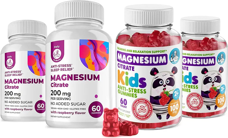 Sugar-Free Magnesium Gummies 120 Count Q263385