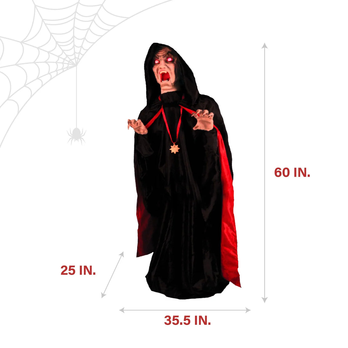 Vampire Animatronic with Lights and Sound T37439
