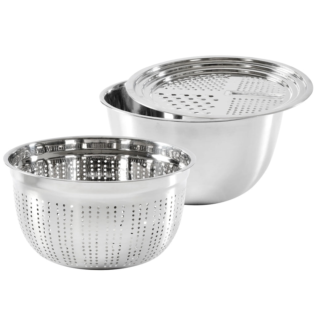 3 Piece Stainless Steel Prep Bowl Set X296