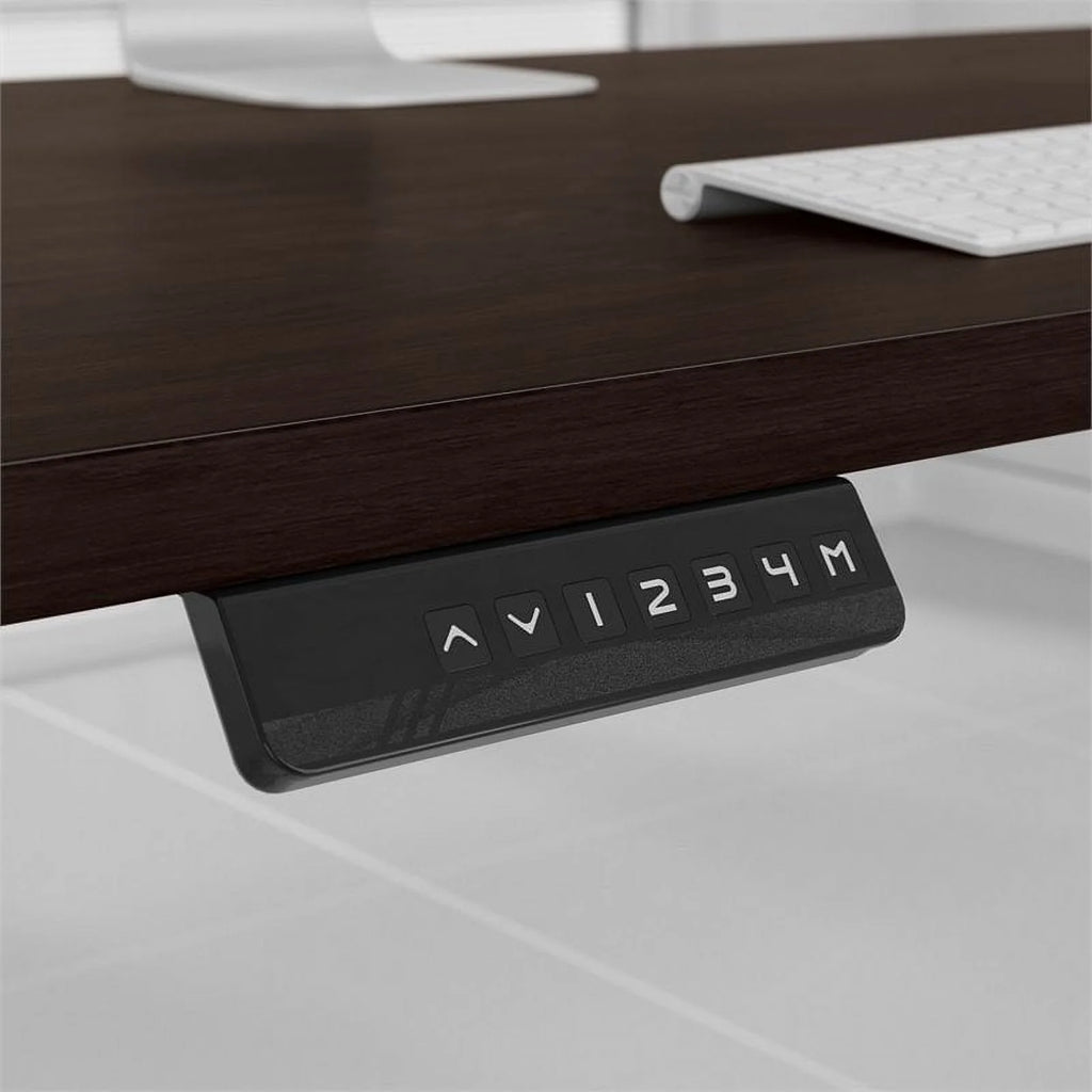 Height Adjustable Desk in Black Walnut L510381