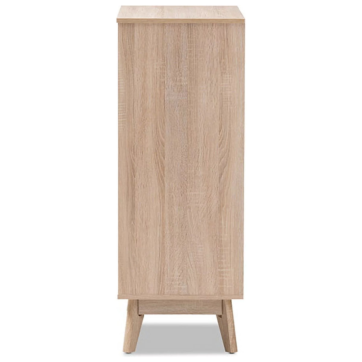 Oak and Grey Wood 5-Drawer Chest A194