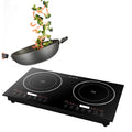 2400W Portable Induction Cooktop Dual Burner J89397