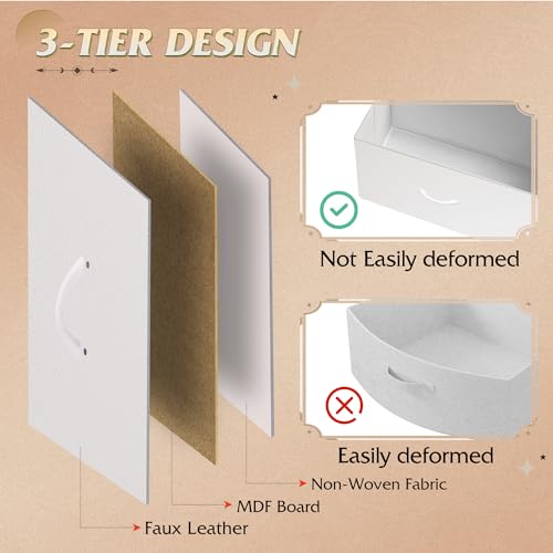 Black 3 Drawer Fabric Dresser with Wheels G60532