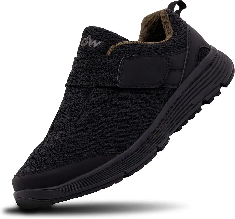 Wide Diabetic Shoes with Adjustable Strap and Wide Toe Box F19608