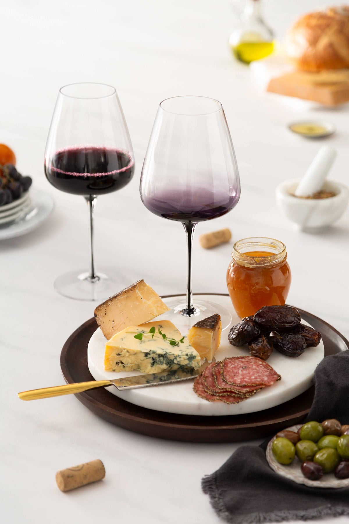 Red Wine Glasses 26 oz Set of 2 K853