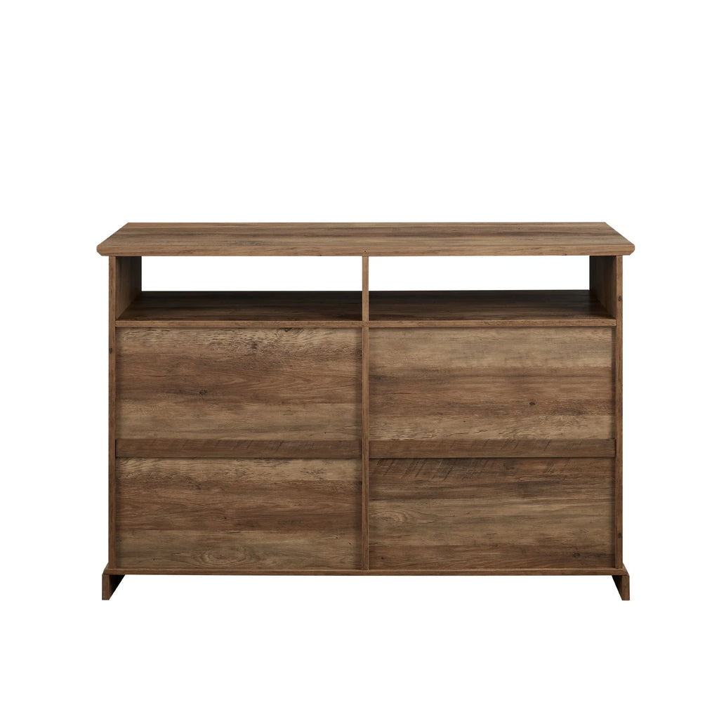 Farmhouse Sliding Glass Door TV Stand D58537