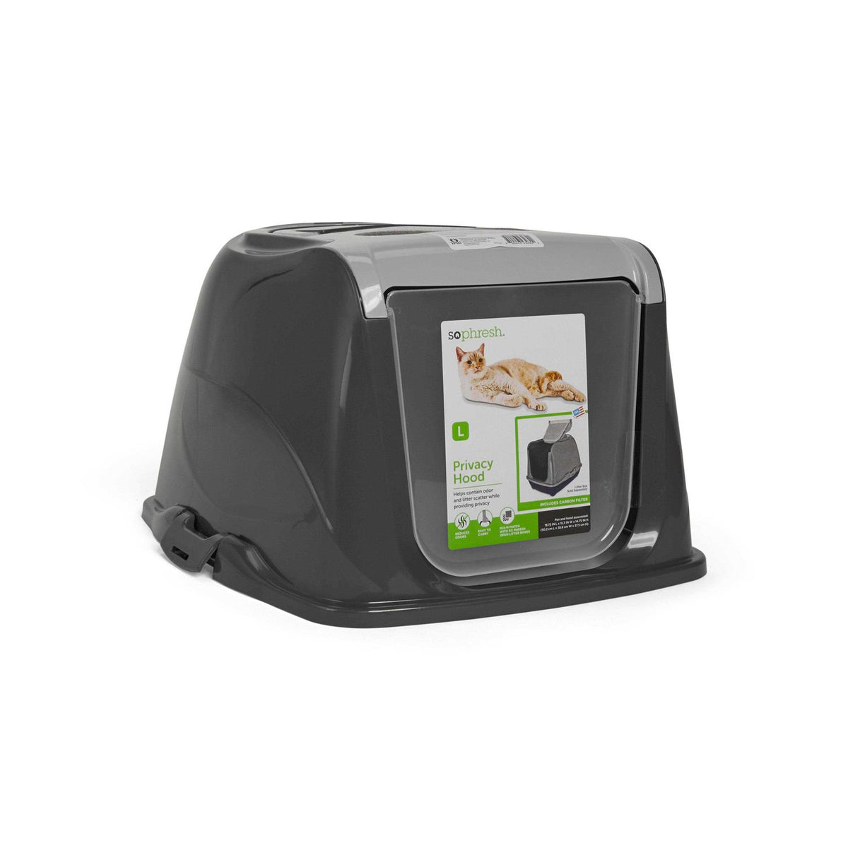 Flip Top Cat Litter Box Hood V9194