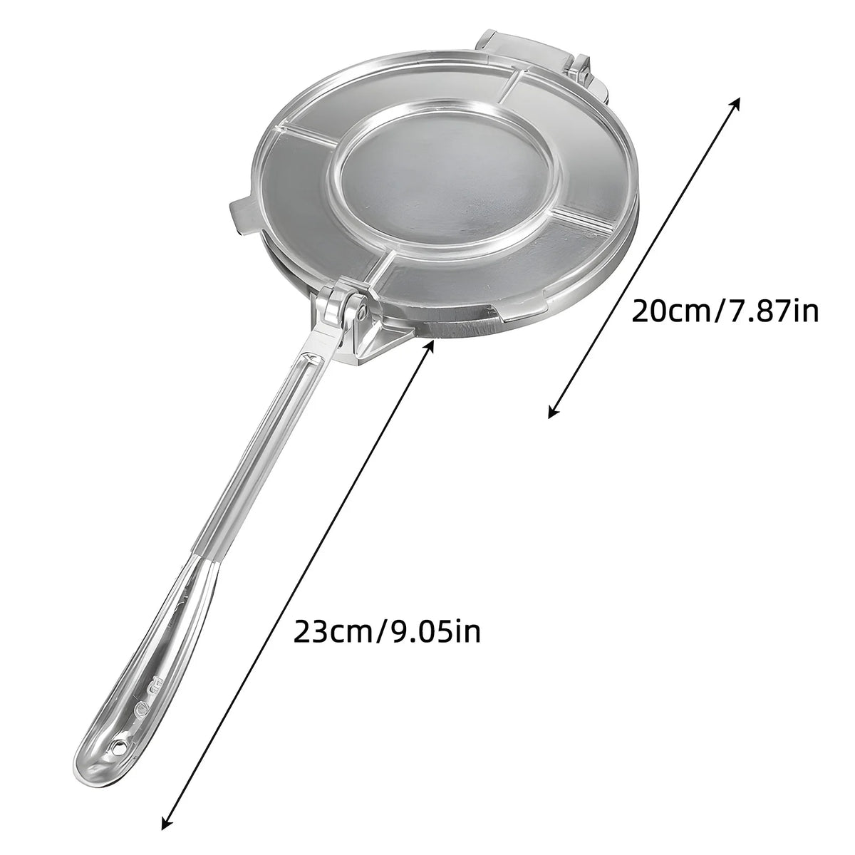 8-inch Heavy Duty Aluminum Tortilla Press T56372