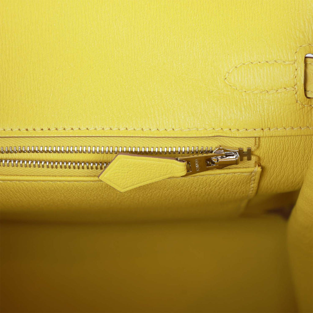 Lime Matte Alligator Bag Palladium Hardware V901