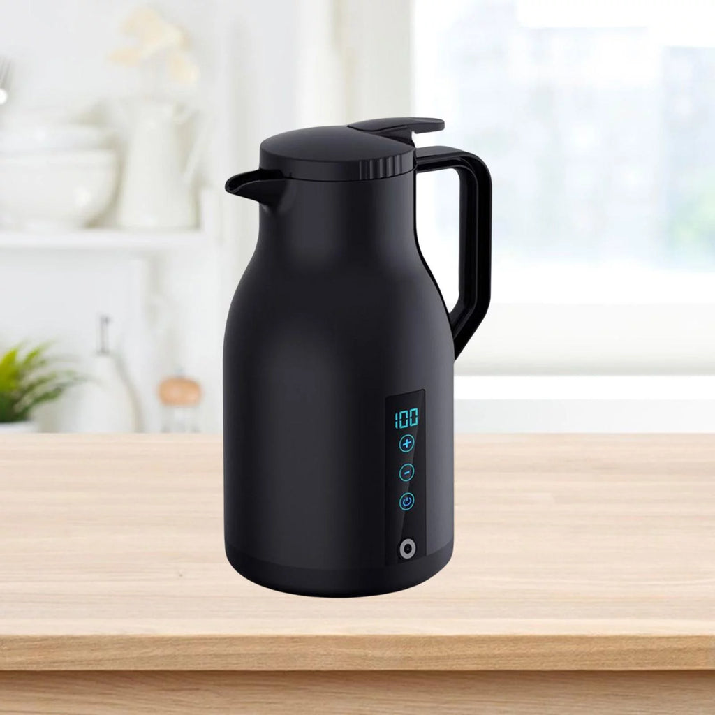 Electric Heating Mug Water Boiler 12V 24V Black I777485