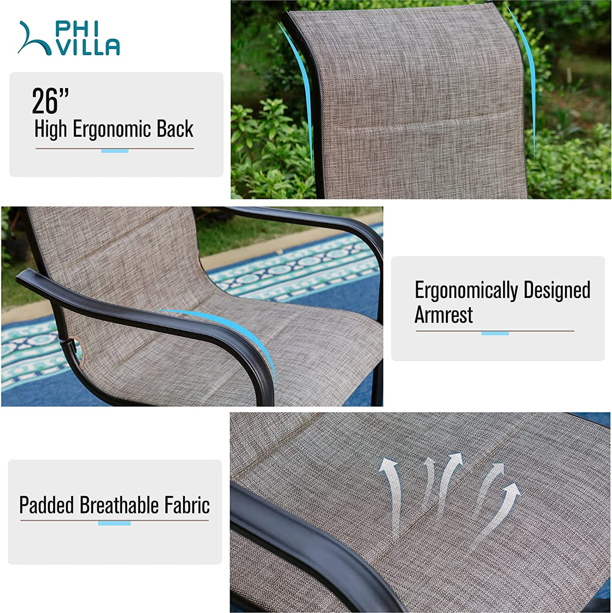 7 Pcs Outdoor Dining Table and Chairs G203573