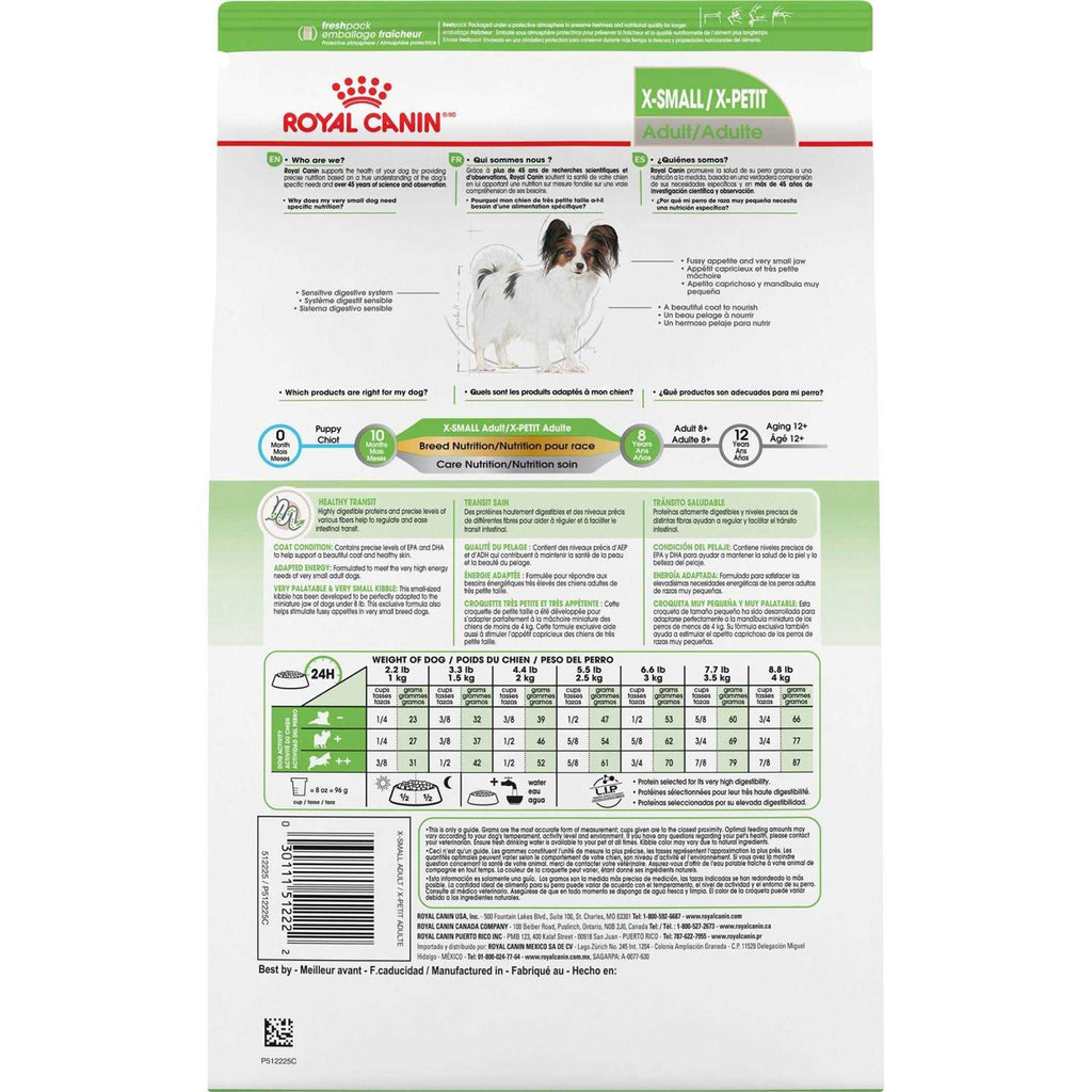 X-Small Adult Dry Dog Food R844