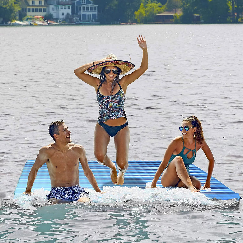 Blue Inflatable Floating Mat R841120