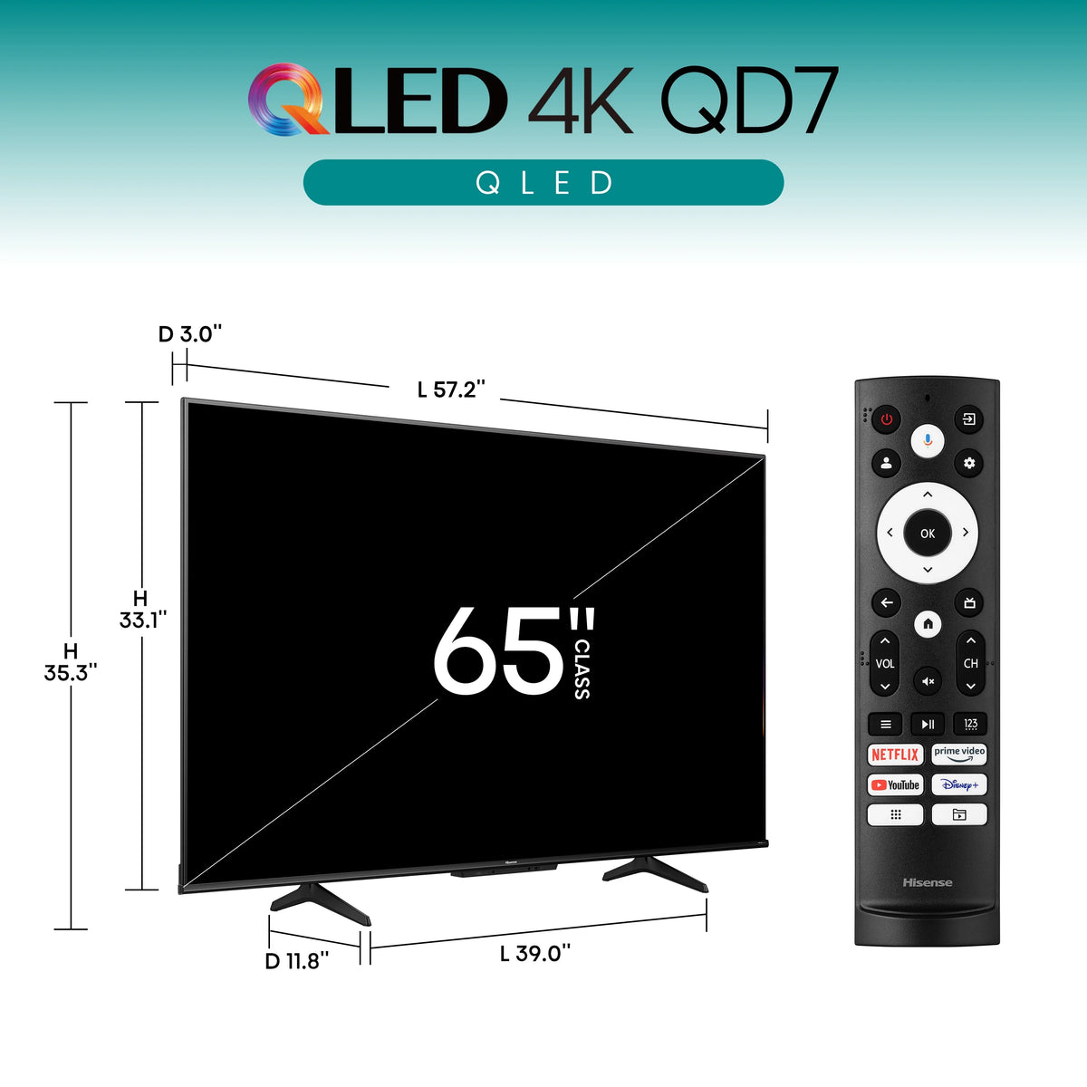 65-Inch QLED 4K UHD Smart TV Z4084