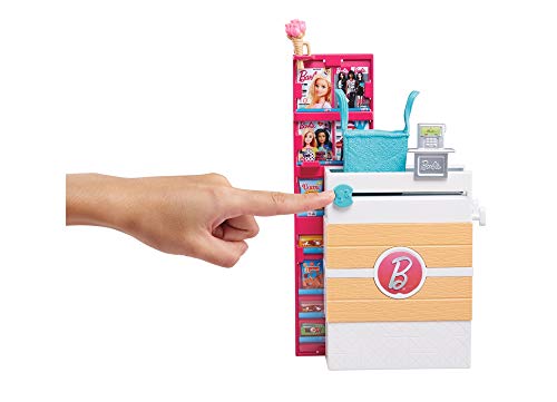 Doll & Playset with 25 Grocery Store-Themed Accessories G861
