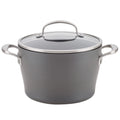 Hard-Anodized Nonstick Dutch Oven with Lid, 5 Quart, Dark Gray W494258
