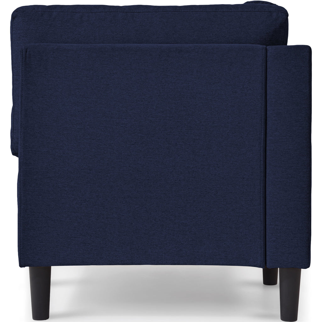 65" Fabric Upholstered Corner Lounge Chair K720624