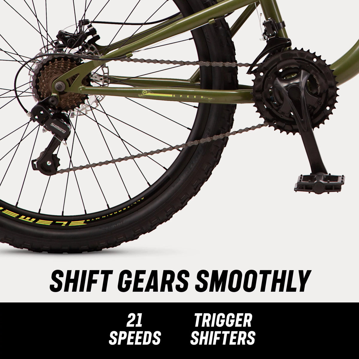 21 Speed 26-inch Green Mountain Bike P677121