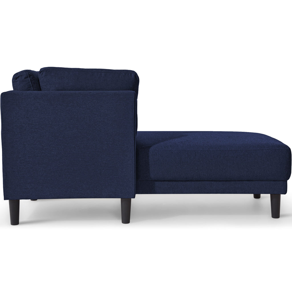 65" Fabric Upholstered Corner Lounge Chair K720624