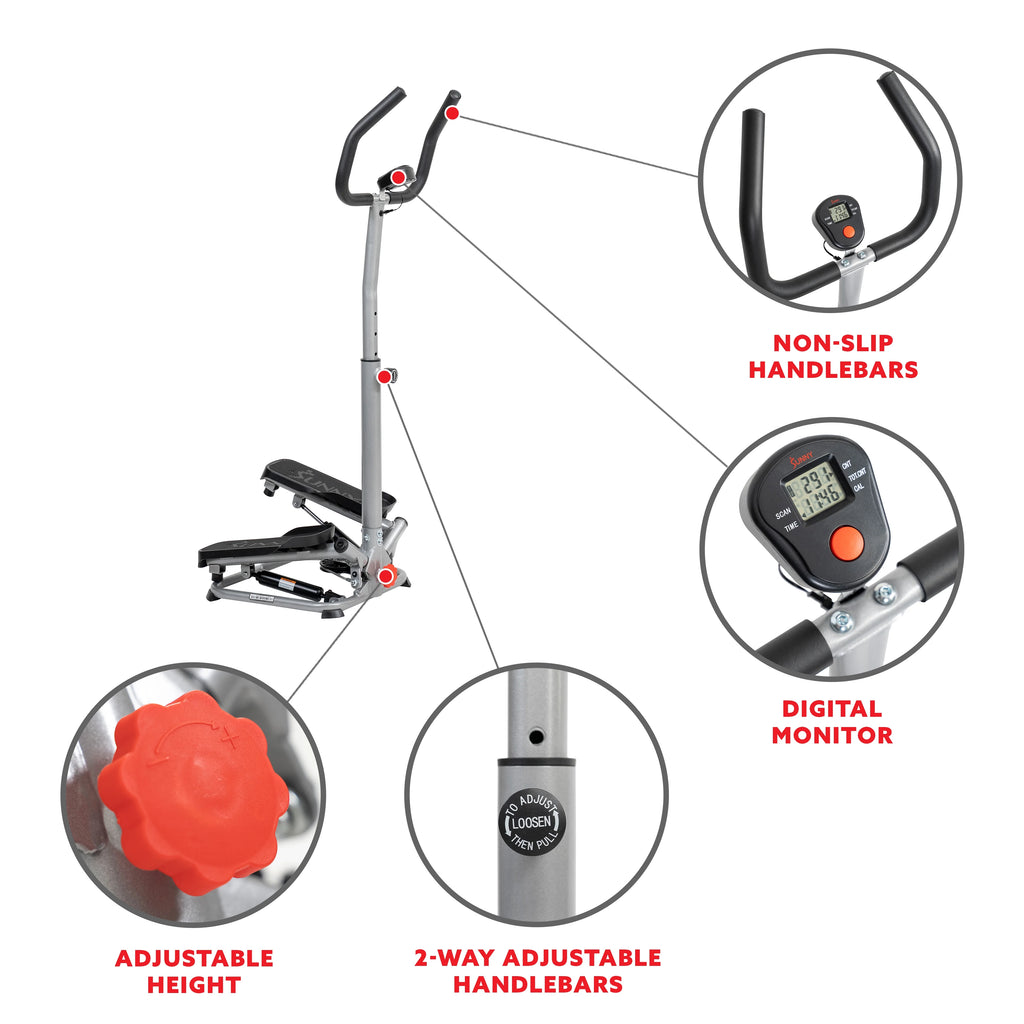 Mini Stepper with Handlebar W8754