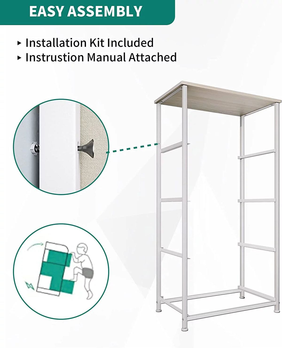 Fabric 4 Drawer Dresser A998346