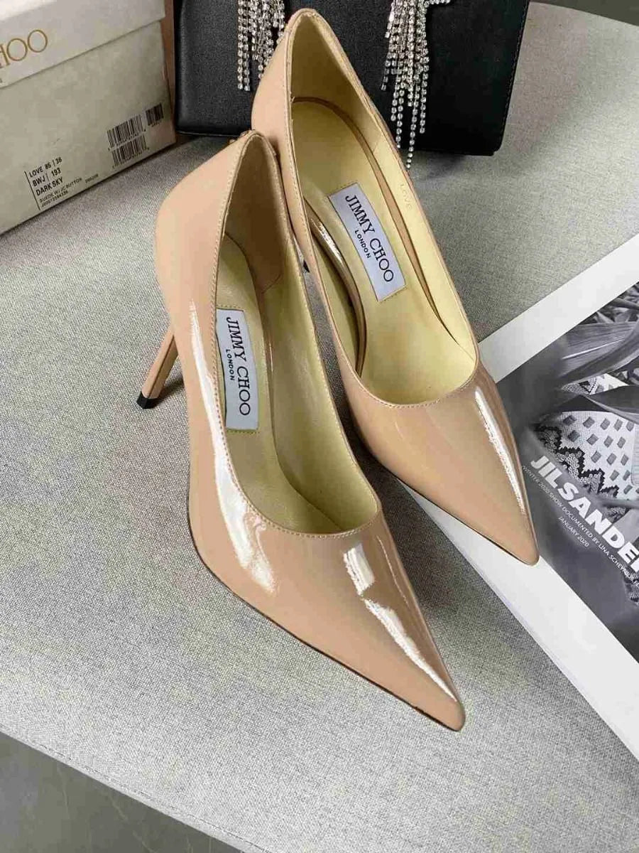 Nude Calf Leather Pumps W29967