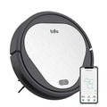 Black Robot Vacuum Cleaner, 3000Pa Suction, 90-Minute Runtime H2062