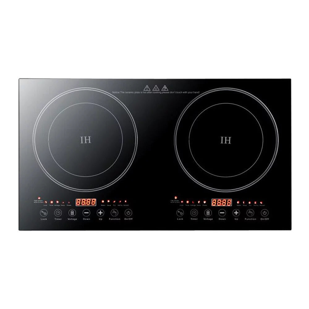 2400W Portable Induction Cooktop Dual Burner J89397