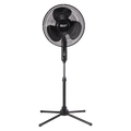 16” Oscillating Pedestal Fan, 3-speed, Adjustable Height and Tilt, Black K884