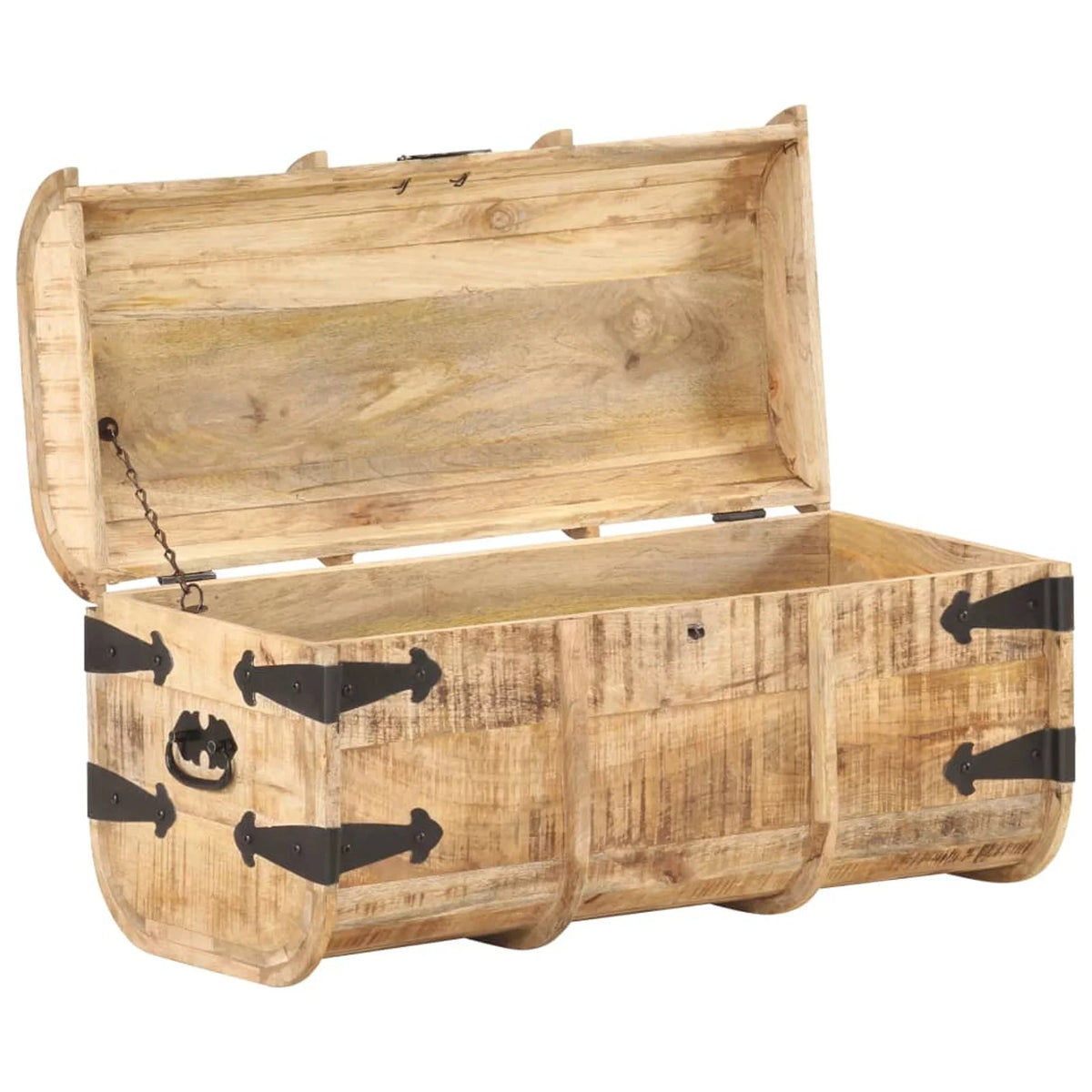 2 Piece Mango Wood Storage Chest N358