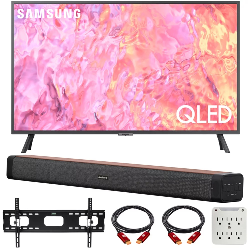 75 Inch QLED 4K Smart TV with Soundbar and Wall Mount K805