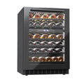 24" 56 Bottle Dual Zone Wine Cooler Refrigerator V9976