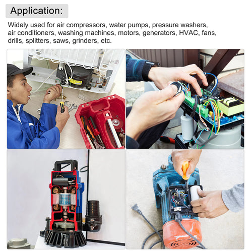 124x50mm 60uF 250V AC Run Capacitor U9580