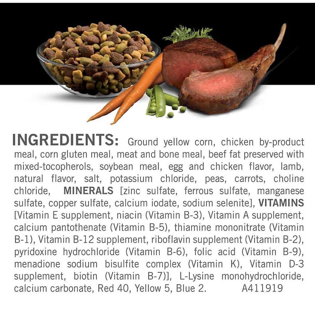 High Protein Dry Dog Food With Lamb & Beef Flavor R32352