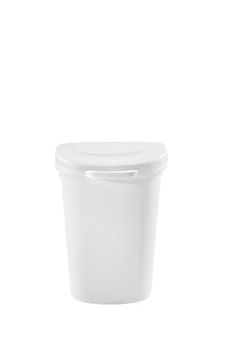 13 Gallon Black Touch Top Trash Can M356