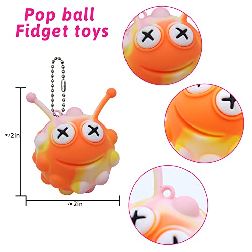 30 Pack 3D Pop Balls Fidget Toys C887