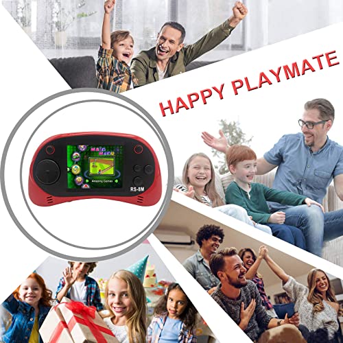 16 Bit Retro Handheld Games Console with 220 HD Electronic Games 2.5'' LCD Lime Green Y7011