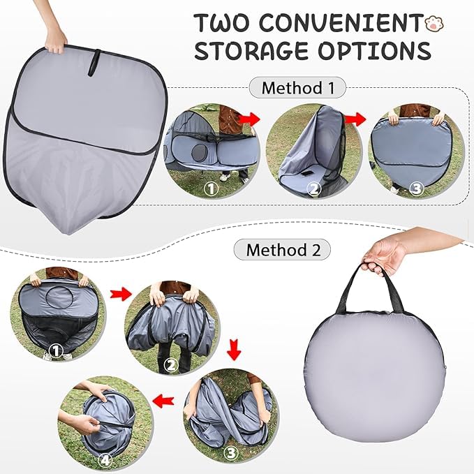 Portable Pet Playpen with Carry Bag H640