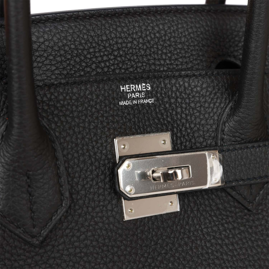 Black 30 Togo Handbag Y282