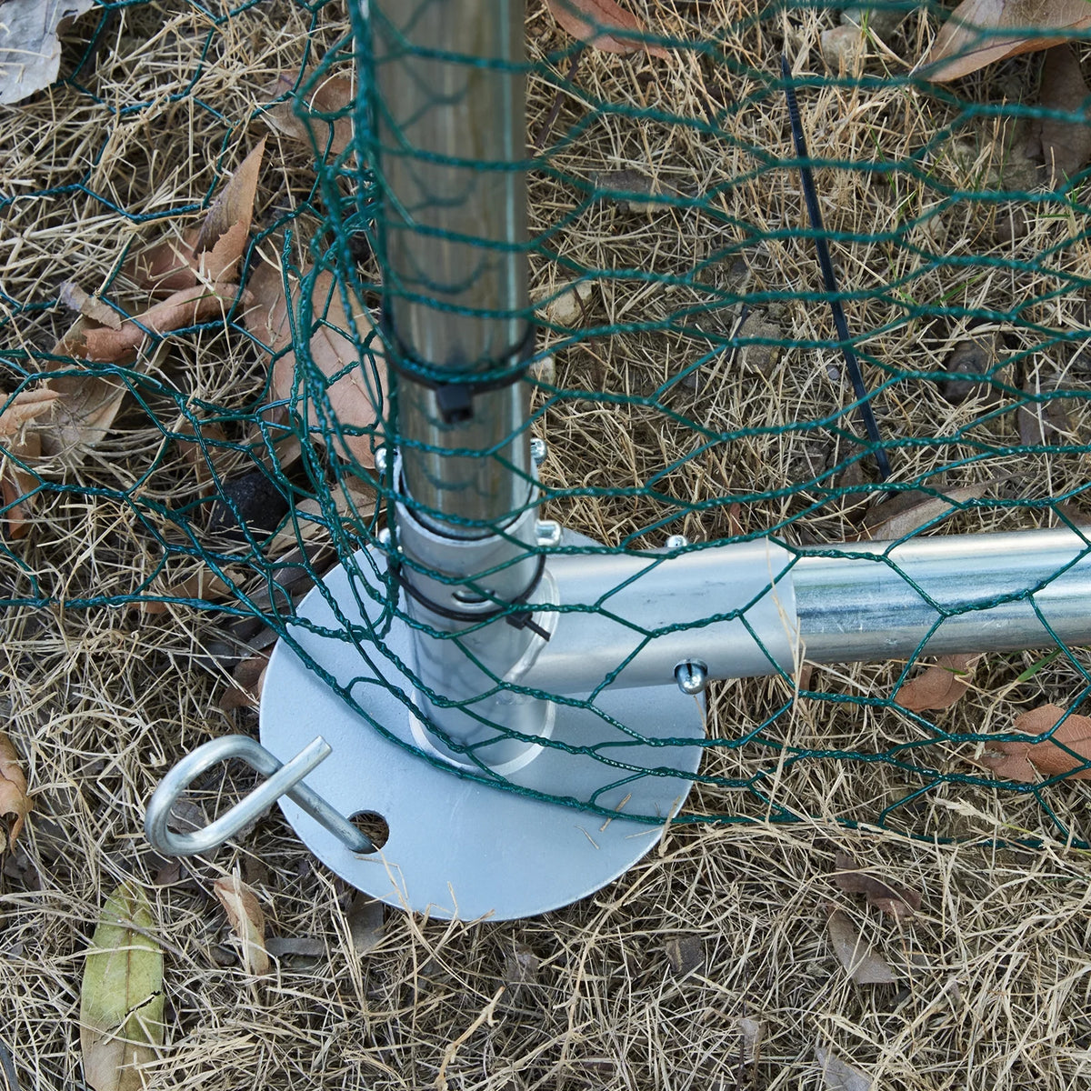 Large Metal Chicken Coop 6.6x9.8x6.6 ft L5934