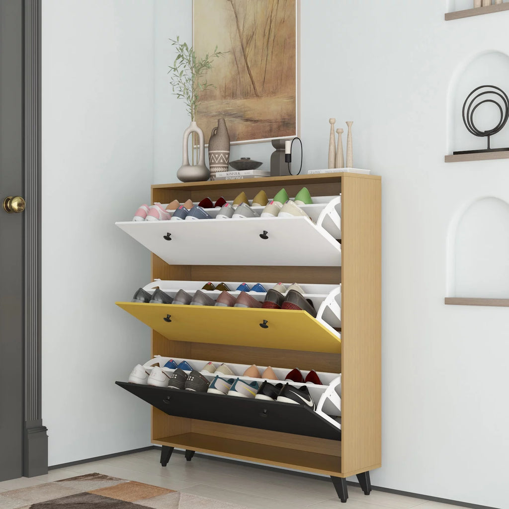 3-Tier Shoe Storage Cabinet O6764
