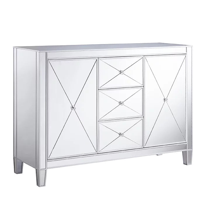 3-Drawer Mirrored Cabinet E546187
